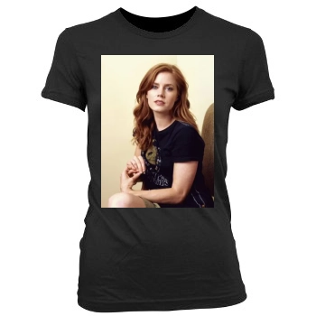 Amy Adams Women's Junior Cut Crewneck T-Shirt