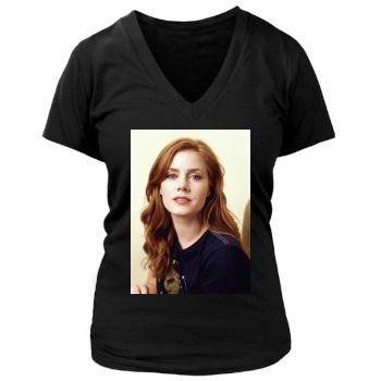 Amy Adams Women's Deep V-Neck TShirt