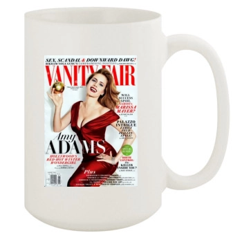 Amy Adams 15oz White Mug