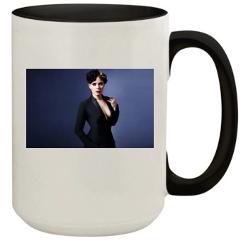 Amy Adams 15oz Colored Inner & Handle Mug