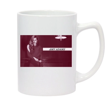 Amy Adams 14oz White Statesman Mug