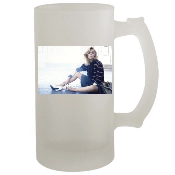 Anja Rubik 16oz Frosted Beer Stein