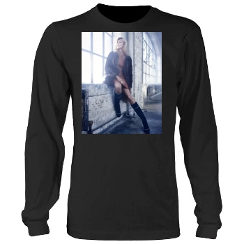 Anja Rubik Men's Heavy Long Sleeve TShirt