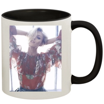 Anja Rubik 11oz Colored Inner & Handle Mug