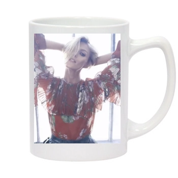 Anja Rubik 14oz White Statesman Mug