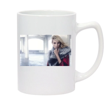 Anja Rubik 14oz White Statesman Mug