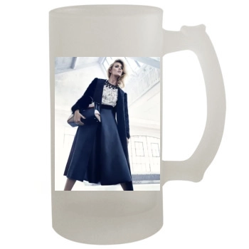 Anja Rubik 16oz Frosted Beer Stein