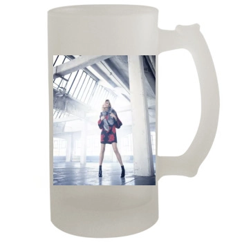 Anja Rubik 16oz Frosted Beer Stein