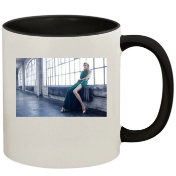 Anja Rubik 11oz Colored Inner & Handle Mug