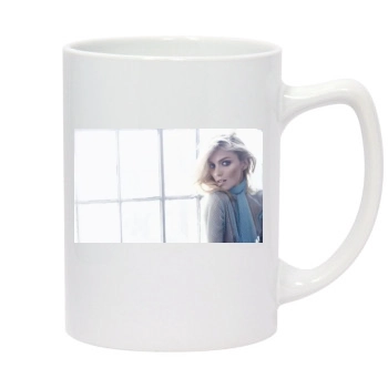 Anja Rubik 14oz White Statesman Mug