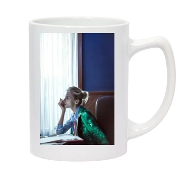 Anja Rubik 14oz White Statesman Mug