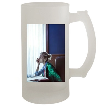 Anja Rubik 16oz Frosted Beer Stein