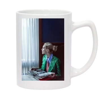 Anja Rubik 14oz White Statesman Mug