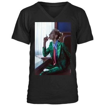 Anja Rubik Men's V-Neck T-Shirt