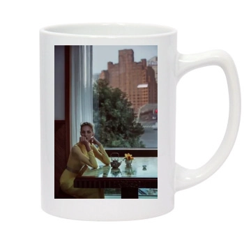 Anja Rubik 14oz White Statesman Mug