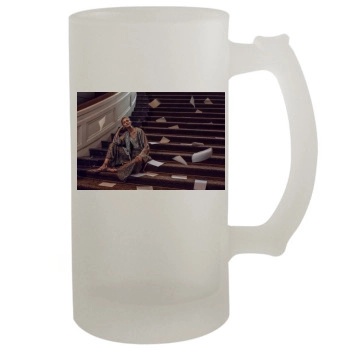 Anja Rubik 16oz Frosted Beer Stein