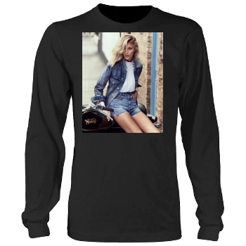 Anja Rubik Men's Heavy Long Sleeve TShirt