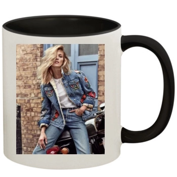 Anja Rubik 11oz Colored Inner & Handle Mug