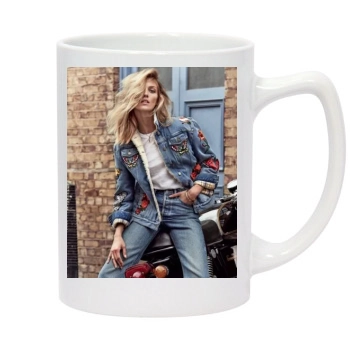 Anja Rubik 14oz White Statesman Mug