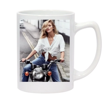 Anja Rubik 14oz White Statesman Mug