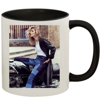 Anja Rubik 11oz Colored Inner & Handle Mug