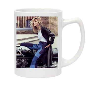 Anja Rubik 14oz White Statesman Mug