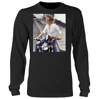 Anja Rubik Men's Heavy Long Sleeve TShirt