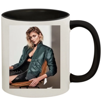 Anja Rubik 11oz Colored Inner & Handle Mug