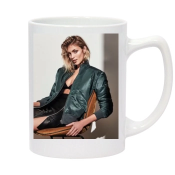 Anja Rubik 14oz White Statesman Mug