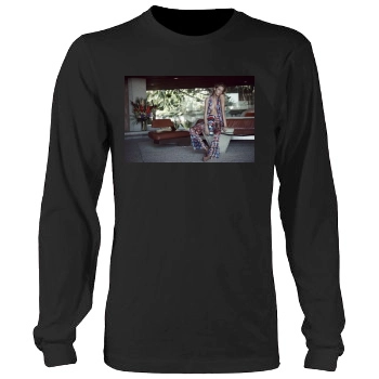 Anja Rubik Men's Heavy Long Sleeve TShirt