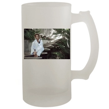 Anja Rubik 16oz Frosted Beer Stein