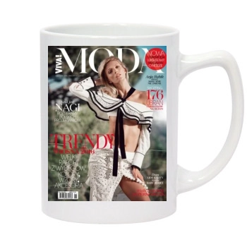 Anja Rubik 14oz White Statesman Mug