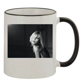 Anja Rubik 11oz Colored Rim & Handle Mug