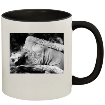 Anja Rubik 11oz Colored Inner & Handle Mug