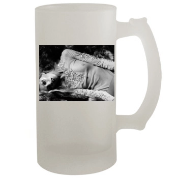 Anja Rubik 16oz Frosted Beer Stein