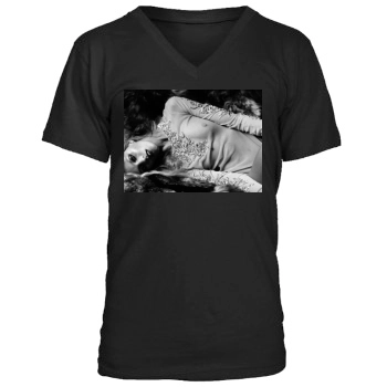 Anja Rubik Men's V-Neck T-Shirt