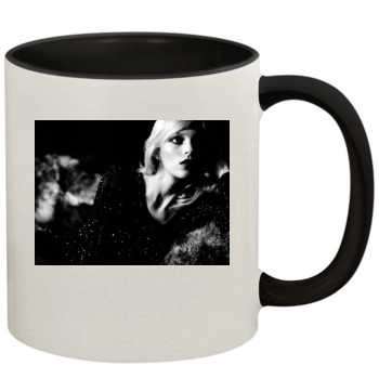 Anja Rubik 11oz Colored Inner & Handle Mug