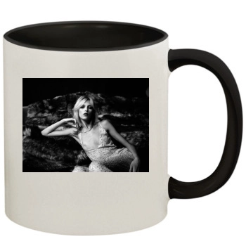 Anja Rubik 11oz Colored Inner & Handle Mug