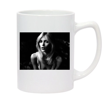 Anja Rubik 14oz White Statesman Mug