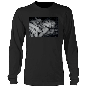 Anja Rubik Men's Heavy Long Sleeve TShirt