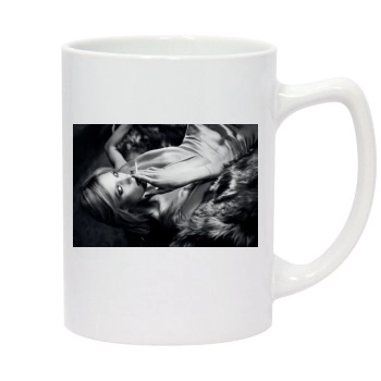 Anja Rubik 14oz White Statesman Mug