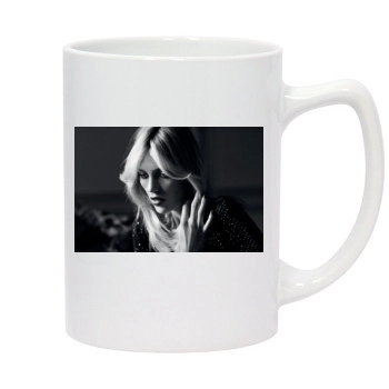 Anja Rubik 14oz White Statesman Mug