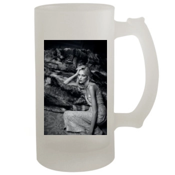 Anja Rubik 16oz Frosted Beer Stein