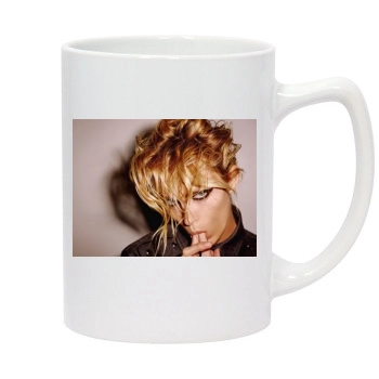 Anja Rubik 14oz White Statesman Mug