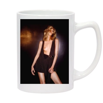 Anja Rubik 14oz White Statesman Mug