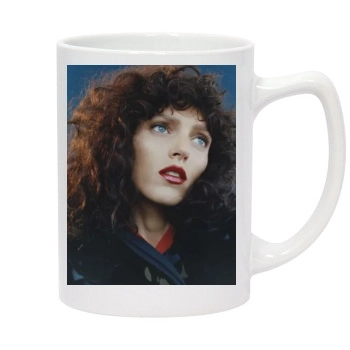 Anja Rubik 14oz White Statesman Mug