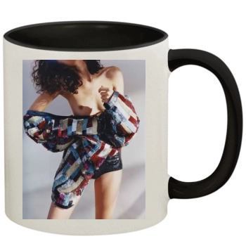 Anja Rubik 11oz Colored Inner & Handle Mug