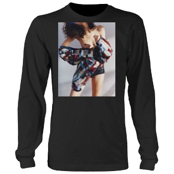 Anja Rubik Men's Heavy Long Sleeve TShirt