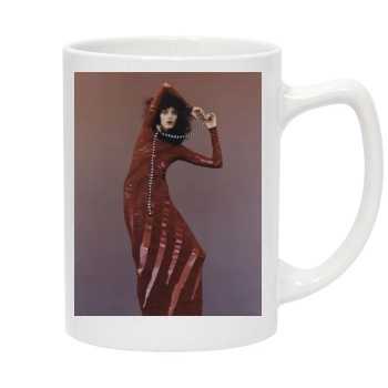 Anja Rubik 14oz White Statesman Mug