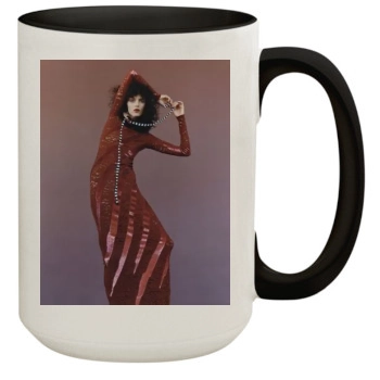 Anja Rubik 15oz Colored Inner & Handle Mug